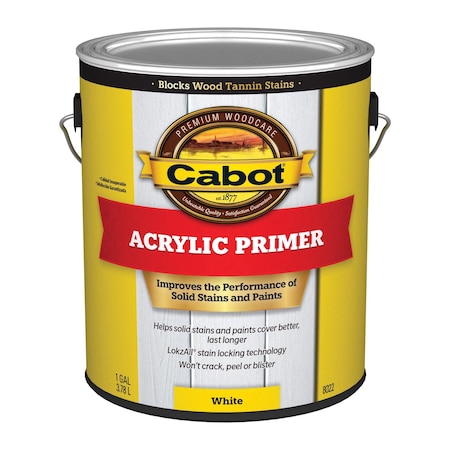 Cabot Cabot White Acrylic Primer 1 gal 140.0008022.007